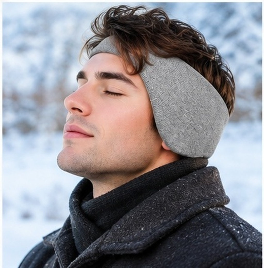 2Pcs Sleep Ear Muffs Fleece Li - огляд і ціна Fleece Ear Warmer Band