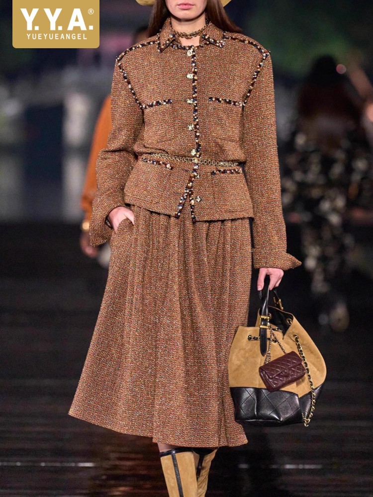 Female Elegant Turndown Collar - огляд і ціна Wool Coat Peacoat
