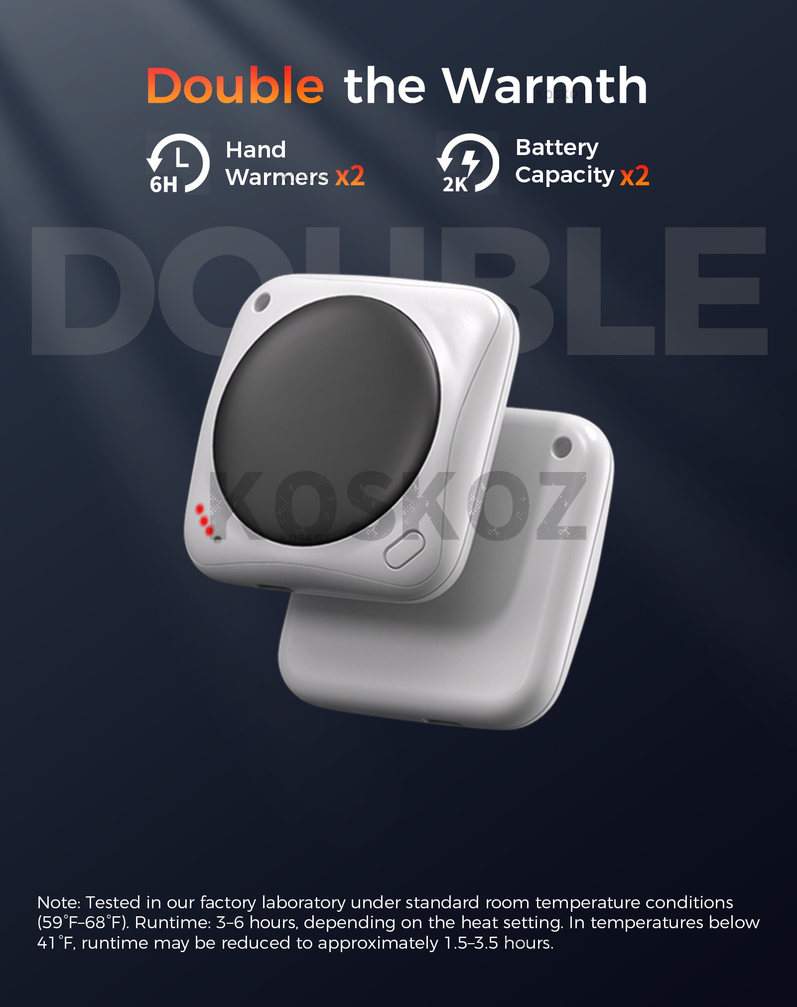 Rechargeable Hand Warmers 2-Pa - огляд і ціна Hand Warmer Electric